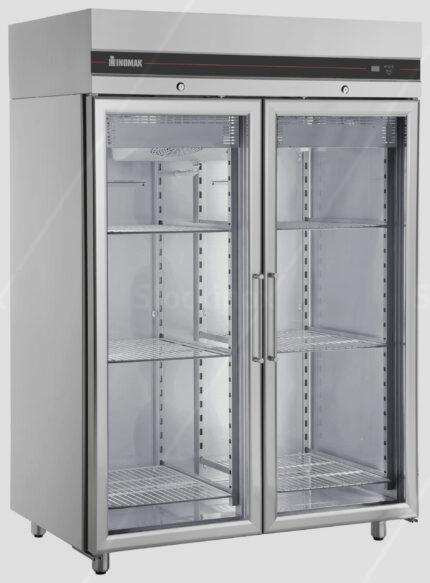 Ψυγείο θάλαμος βιτρίνα Ramnus CEP2144/GL/RU συντήρηση, 2 κρυστάλλινες πόρτες, χωρίς μηχανή.