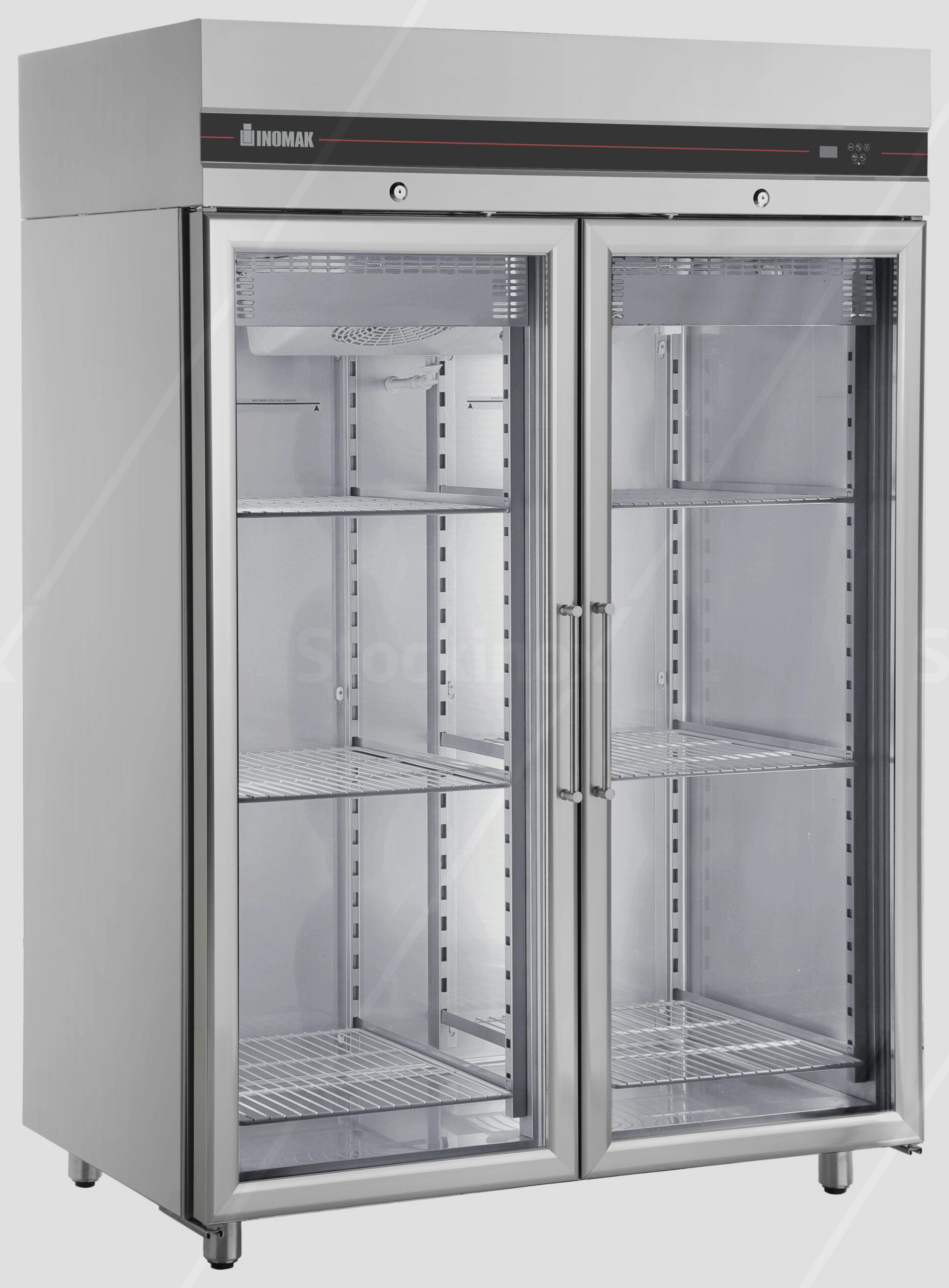 Ψυγείο θάλαμος βιτρίνα Ramnus CEP2144/GL/RU συντήρηση, 2 κρυστάλλινες πόρτες, χωρίς μηχανή.