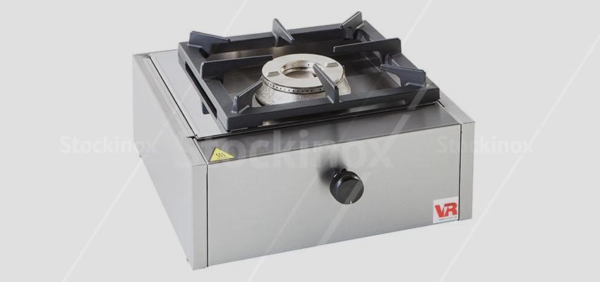 Εστία αερίου Kallisti 1 ECOM επαγγελματική, μονή, επιτραπέζια, μαντέμι, ECO.