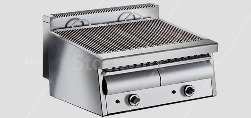 GRILL_ARTEMIS_2 Γκριλ αερίου, Artemis 2, διπλό, επιτραπέζιο ECO.