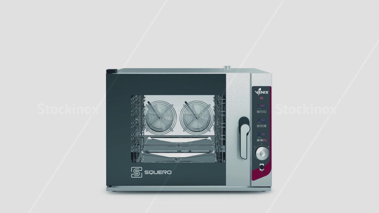 Φούρνος μαγειρικής Sqouero SQ05D0C, 5 θέσεις, ψηφιακός αυτοπλενόμενος.