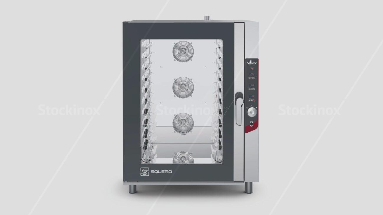 Φούρνος μαγειρικής Sqouero SQ1021D0C, 20 θέσεις, ψηφιακός, αυτοπλενόμενος.