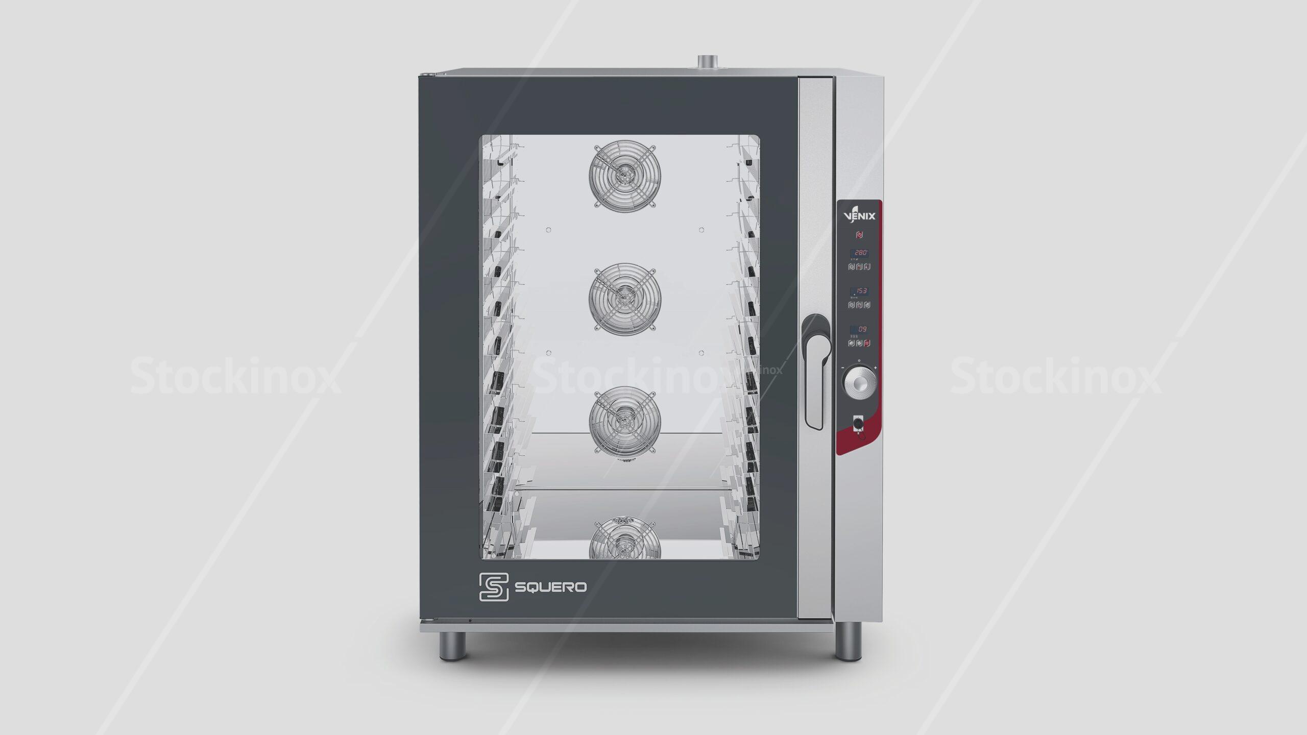 Φούρνος μαγειρικής Sqouero SQ1021D0C, 20 θέσεις, ψηφιακός, αυτοπλενόμενος.