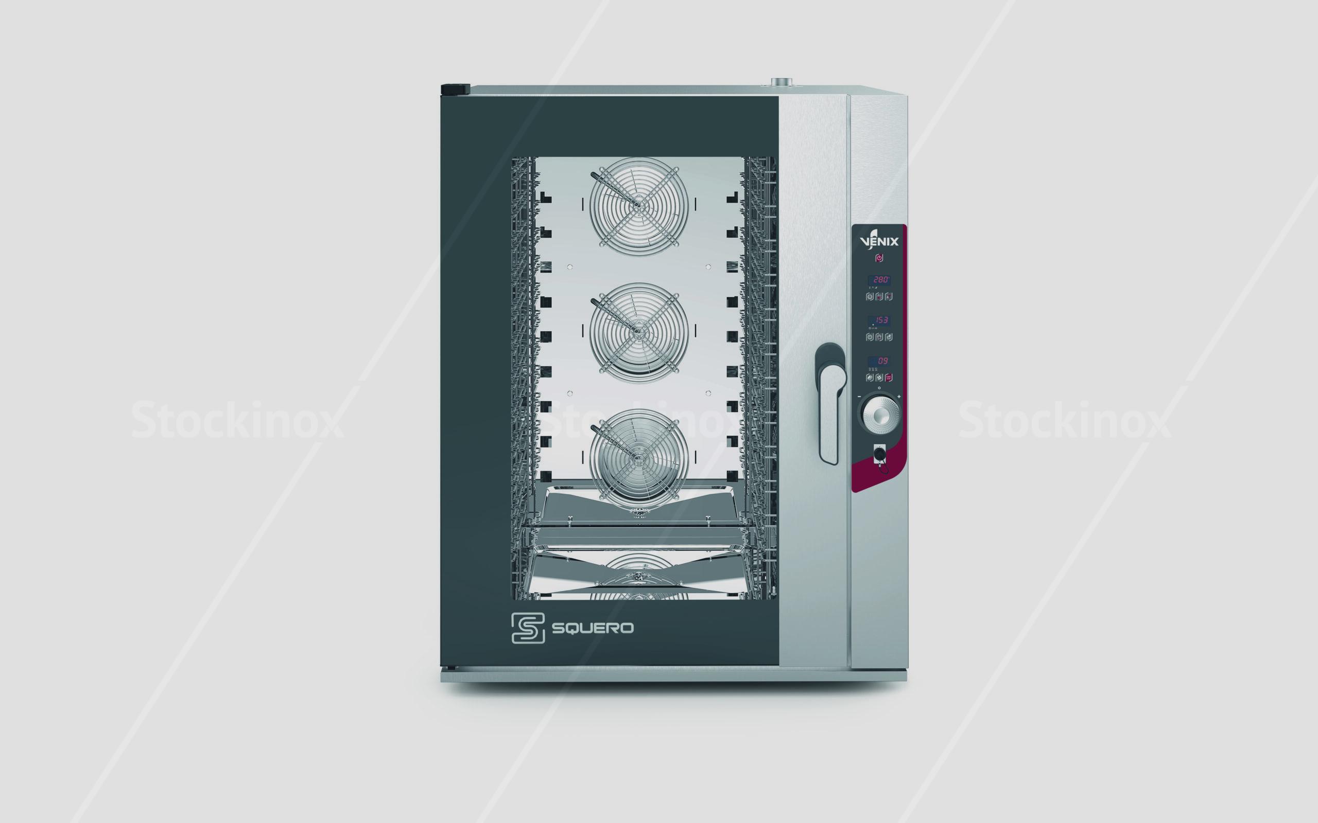 Φούρνος μαγειρικής Sqouero SQ12D0C, 12 θέσεις, ψηφιακός, αυτοπλενόμενος.