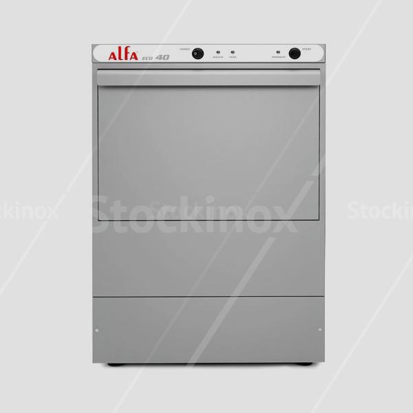 Πλυντήριο πιάτων Alfa 40 ECO, επαγγελματικό, για κααλάθι 40*40.