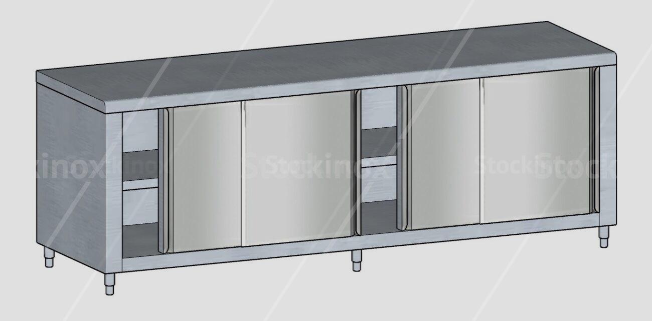 Πάγκος εργασίας ερμάριο 280*70*85 cm
