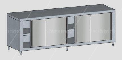 Πάγκος εργασίας ερμάριο 280*70*85 cm