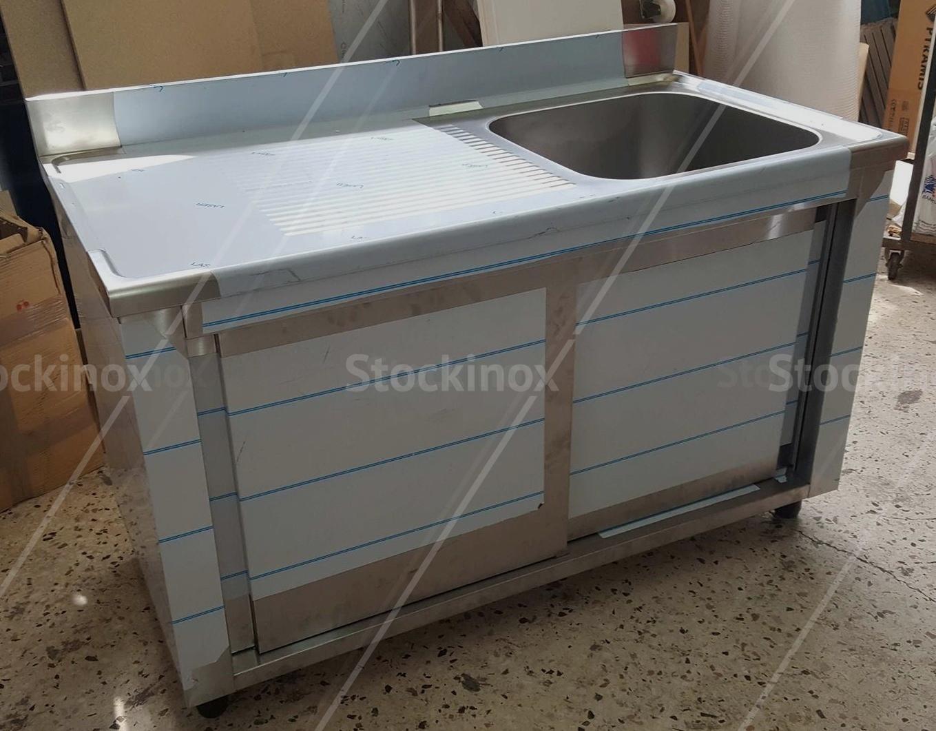 Λάντζα κλειστή LE100/5 100*70*85 με 1 Γούρνα 50*50.